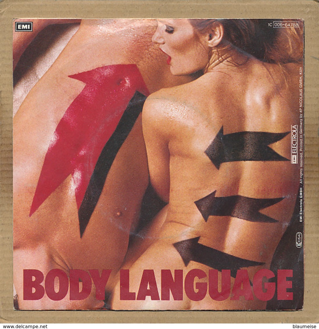 7" Single, Queen - Body Language - Disco, Pop