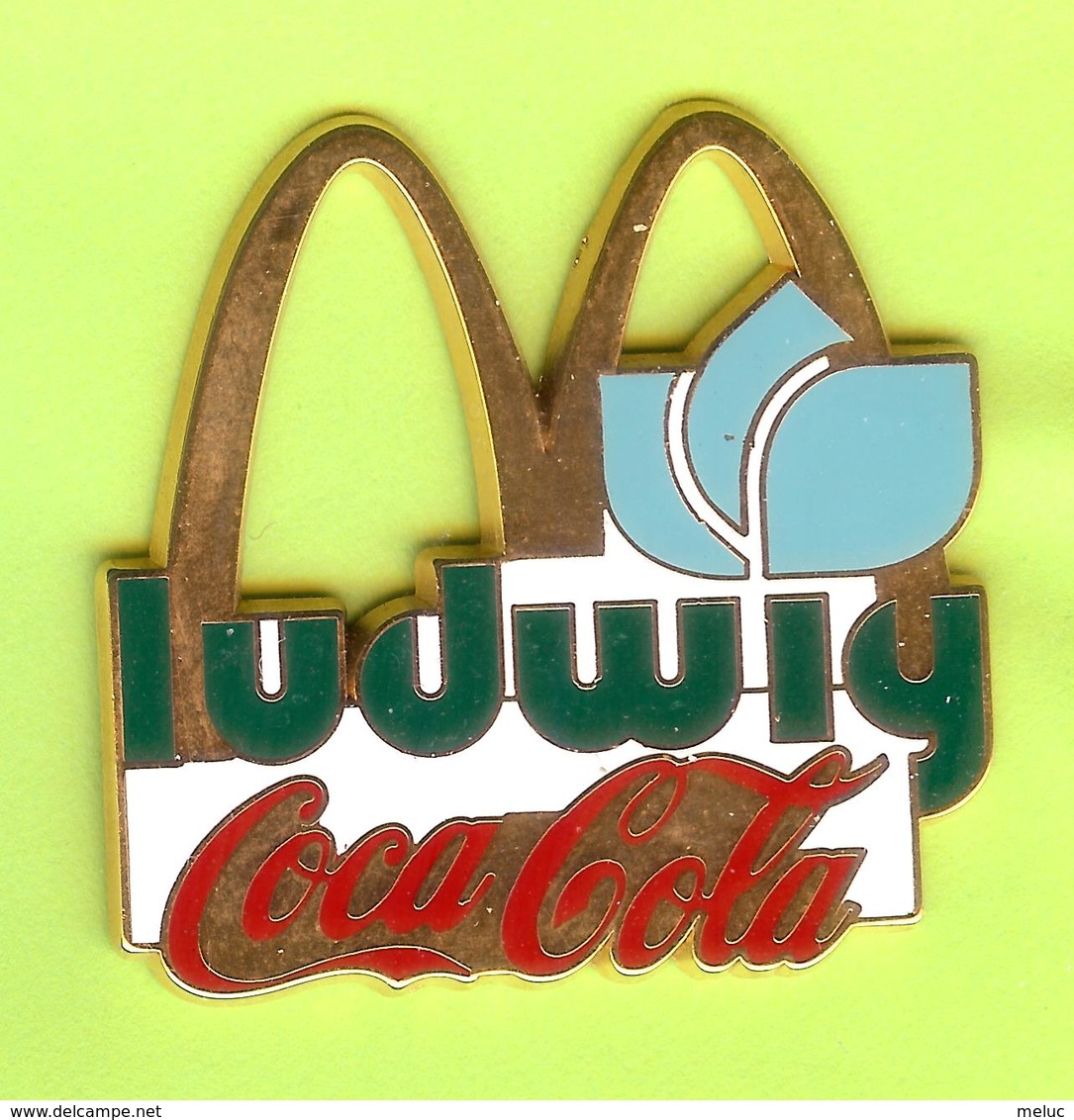 Gros Pin's Mac Do McDonald's Coca-Cola Ludwig Fleur - #132 - McDonald's