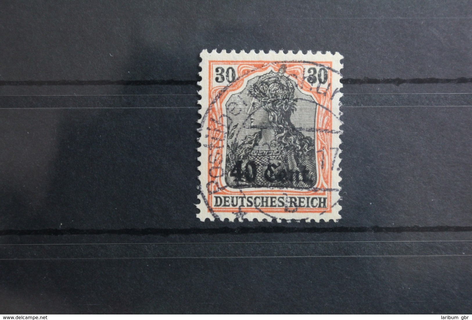 Deutsche Besetzung 1. WK Etappengebiet West 7 Gestempelt Vollstempel #SW136 - Besetzungen 1914-18