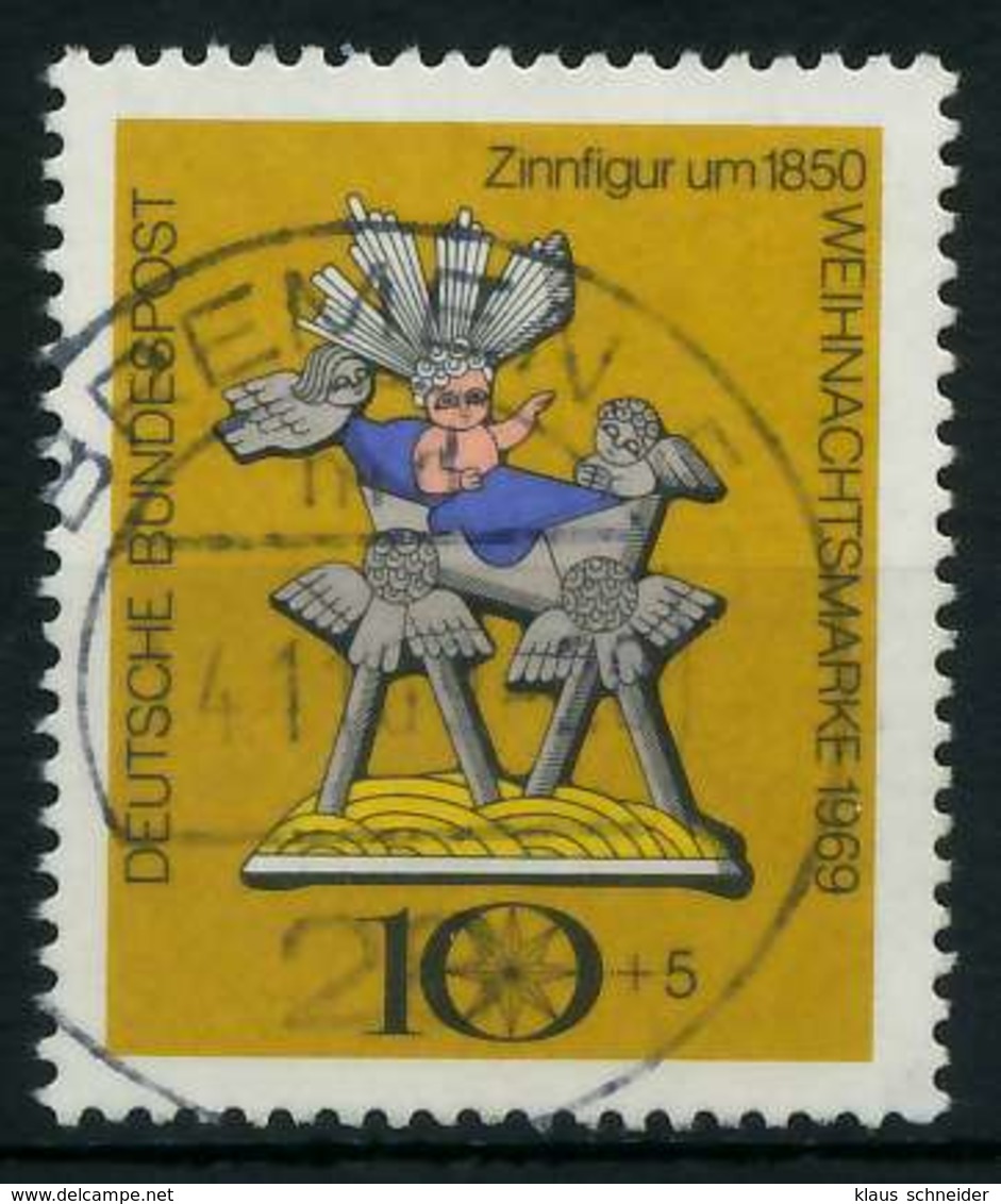 BRD 1969 Nr 610 Zentrisch Gestempelt X832ADE - Used Stamps