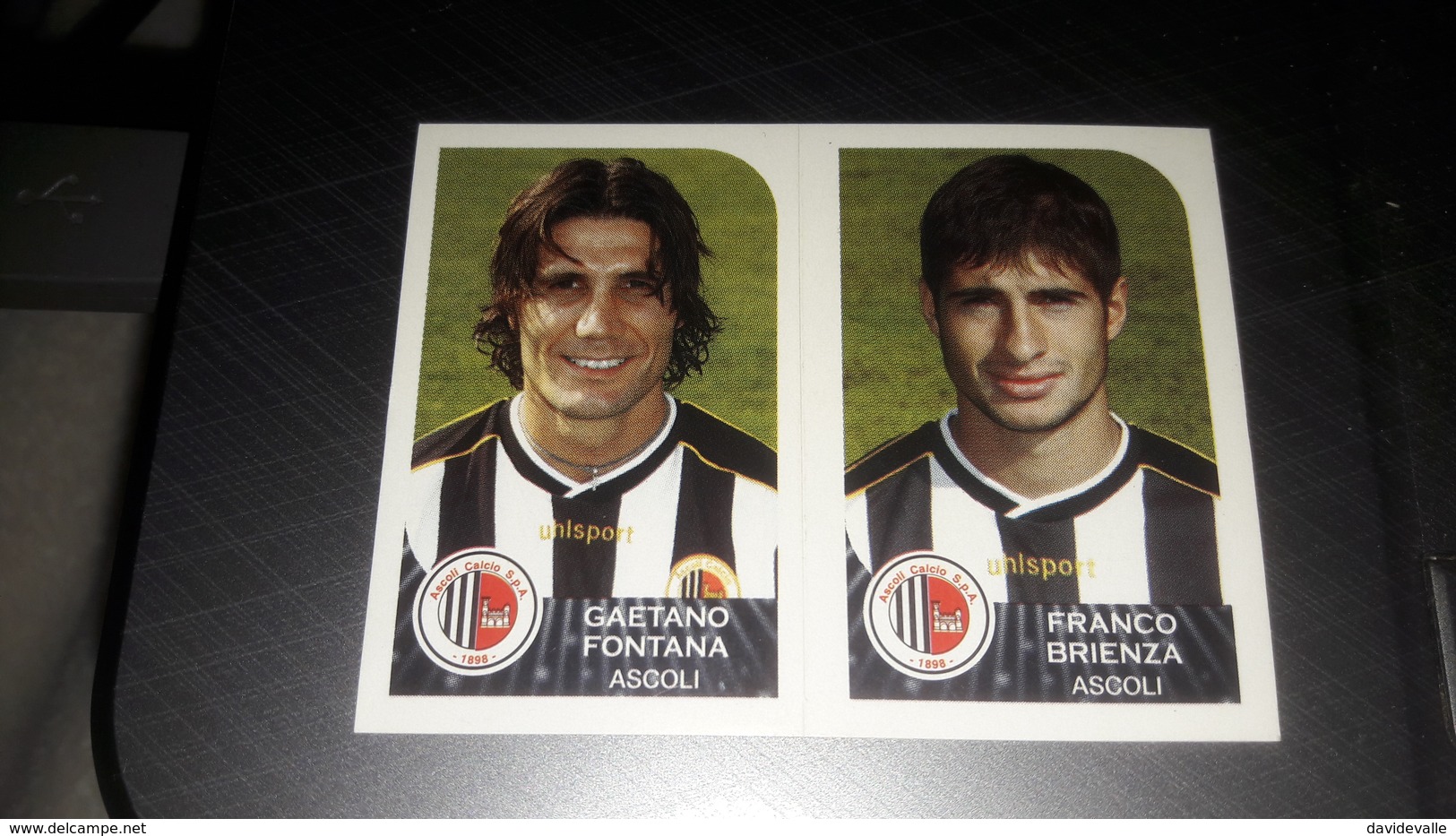 Calciatori Panini 2002-2003 Ascoli Fontana - Brienza N 466 - Edizione Italiana