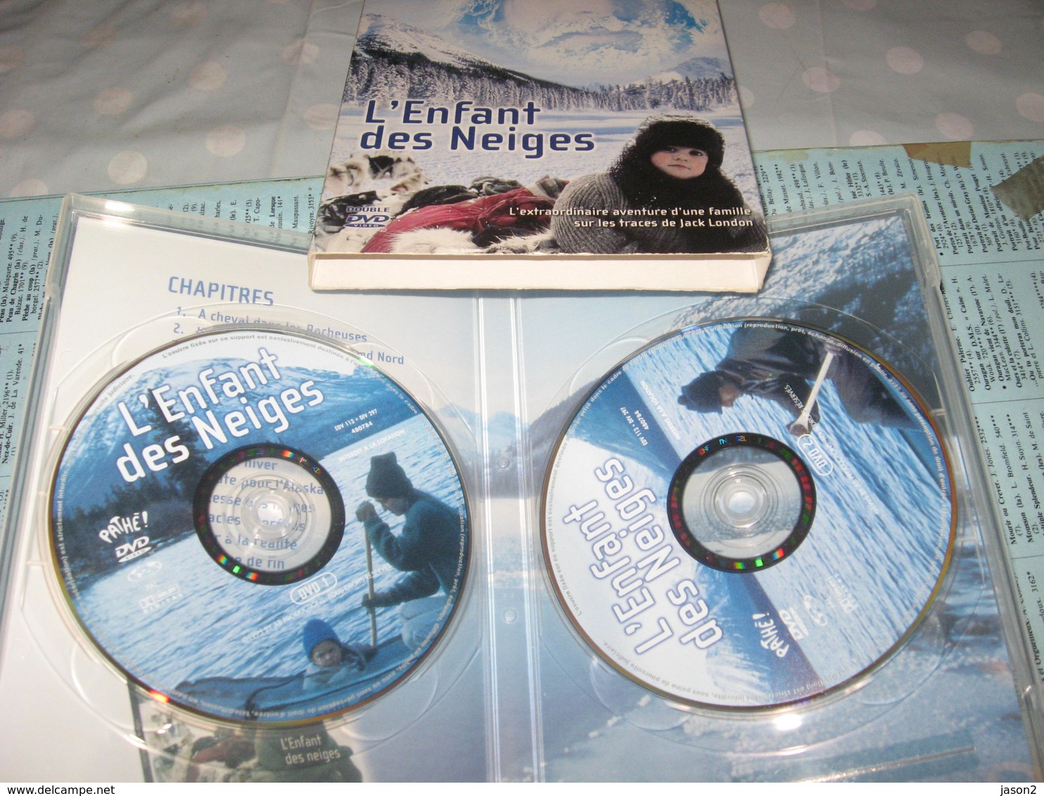 Dvd Nicolas Vannier L'enfant Des Neiges 2002 - Dokumentarfilme