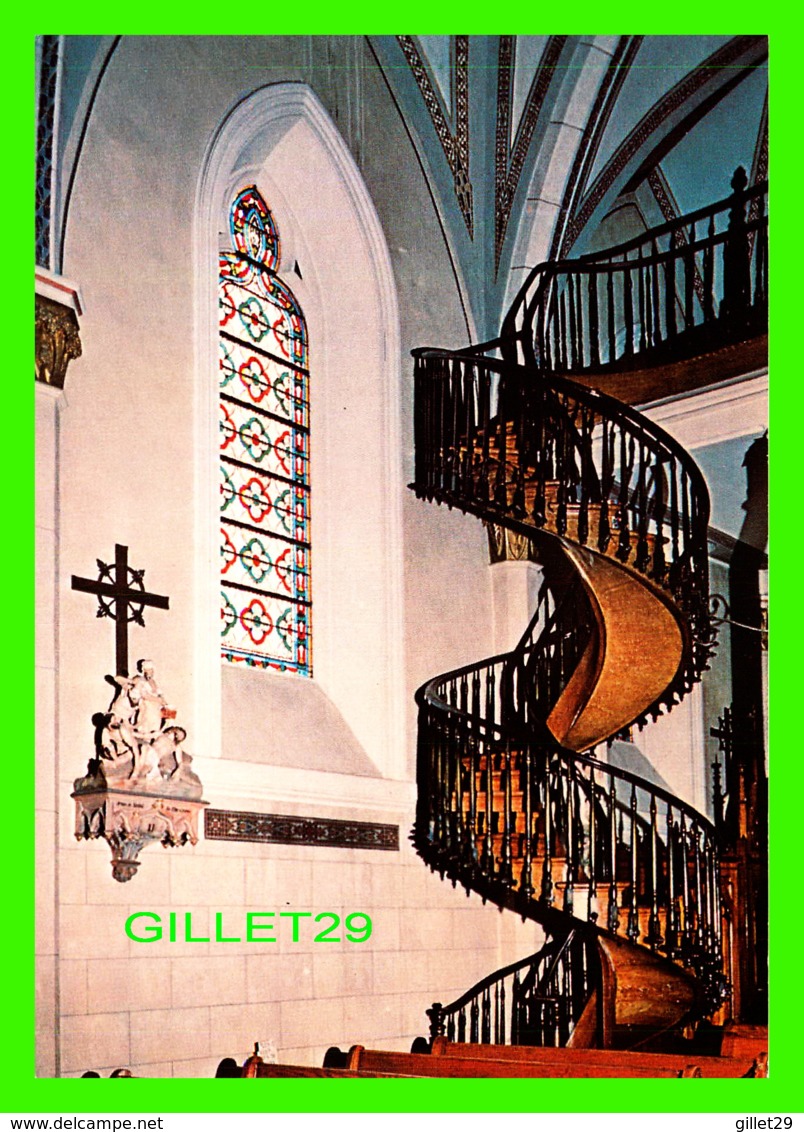 SANTA FE, NM - LORETTO CHAPEL, THE FAMOUS SPIRAL STAIRWAY - SARBO - - Santa Fe