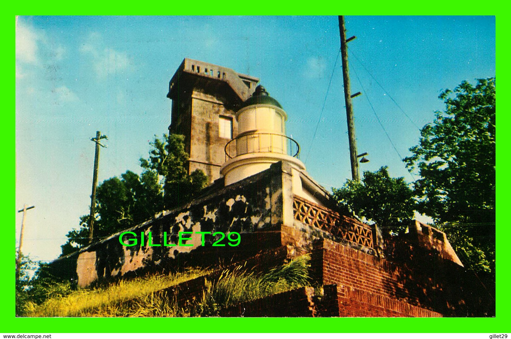 ANP'ING, TAIWAN - MODERN LIGHTHOUSE IN THE HISTORIC FORTRESS - TRAVEL IN 1968 - - Taiwan