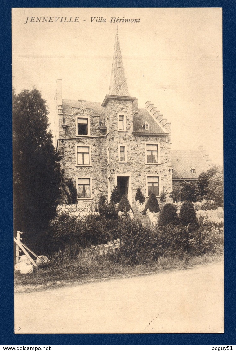 Jenneville. Villa Hérimont ( Propriétaire Lucien Jacoby, Capitaine Du 12ème De Ligne). 1926 - Libramont-Chevigny