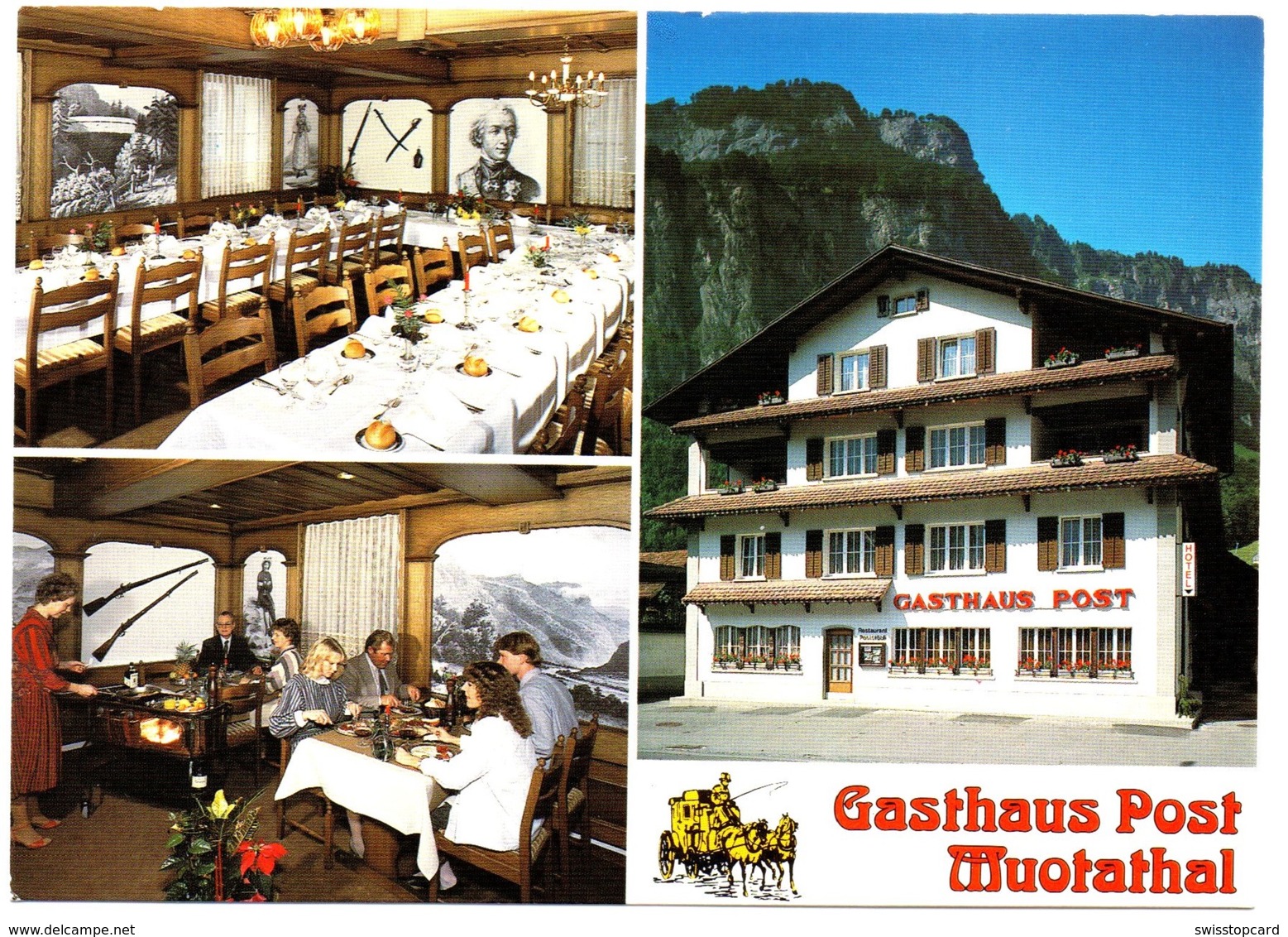 MUOTATHAL Gasthaus Post Foto Max Hermann Stansstad - Muotathal