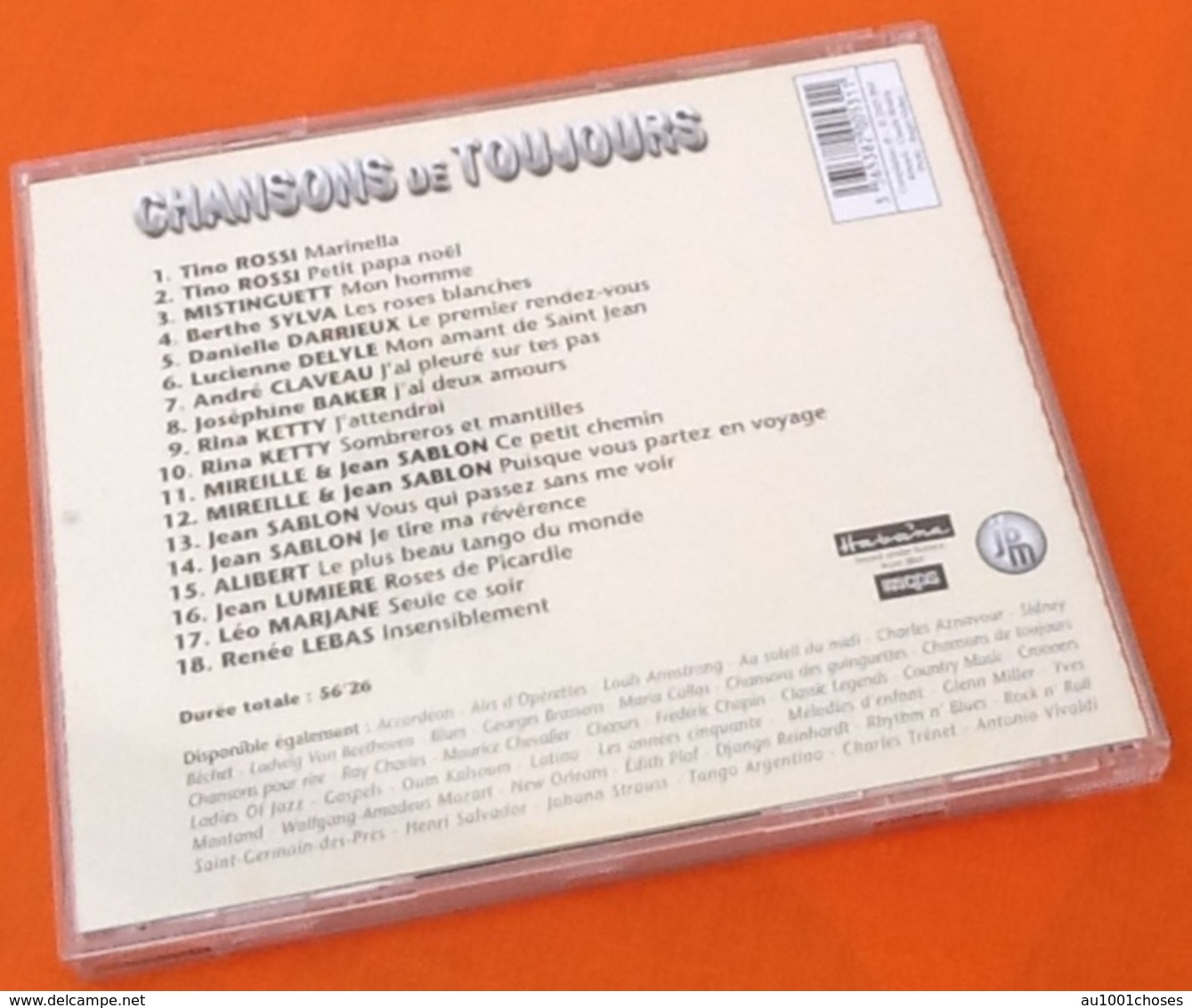 CD  (enregistrements Originaux)   Chansons De Toujours   (2005) JBM 200531 - Autres & Non Classés