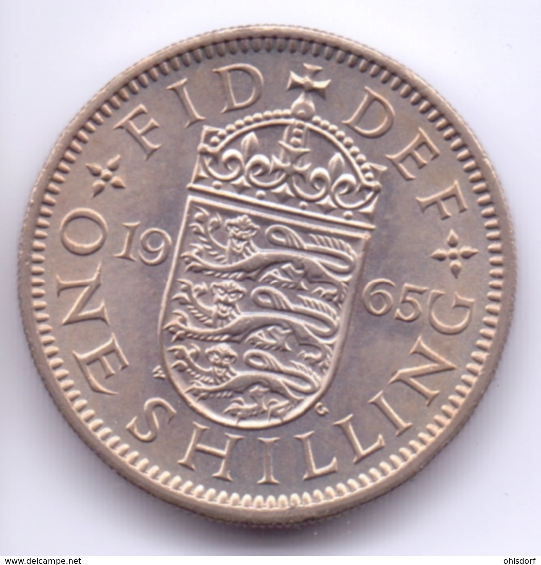 GREAT BRITAIN 1965: 1 Shilling, KM 904 - I. 1 Shilling