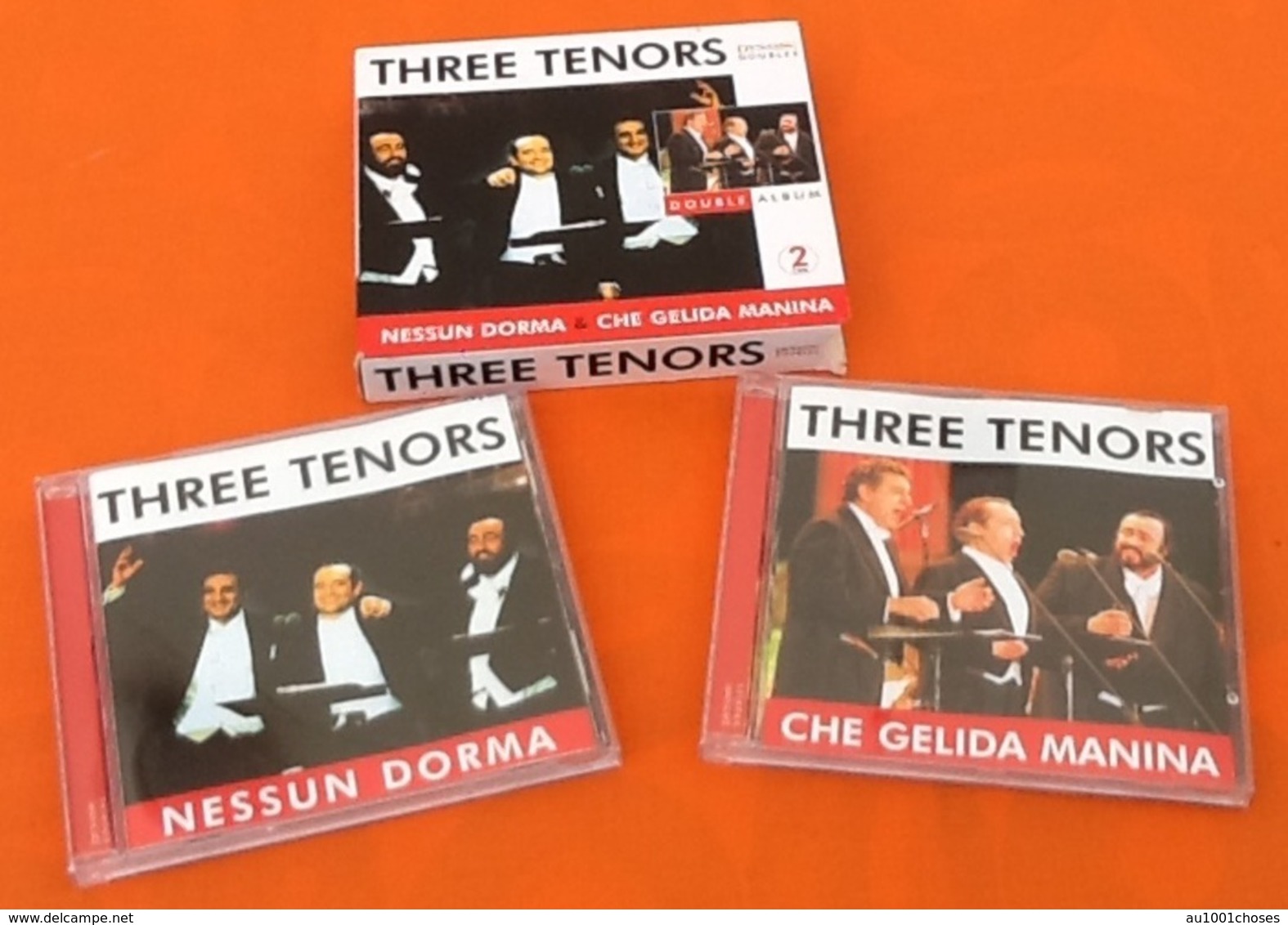 CD (Double Album) Three Tenors Nessun Dorma & Che Gelida Manima (2005) - Sonstige & Ohne Zuordnung