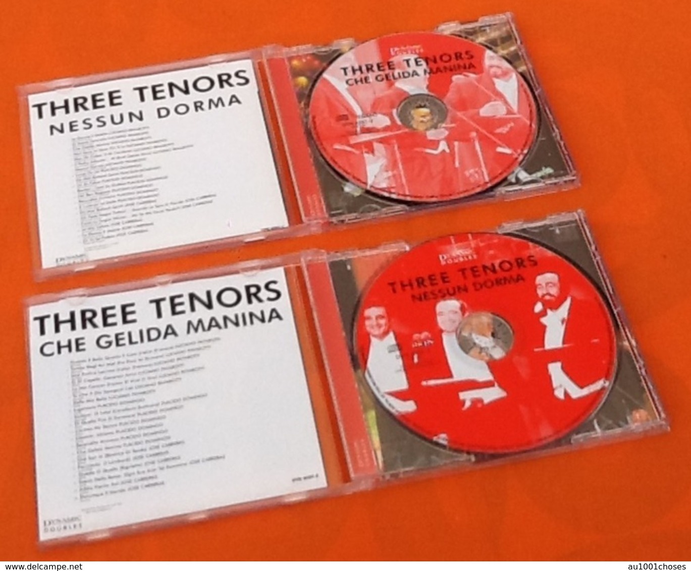 CD (Double Album) Three Tenors Nessun Dorma & Che Gelida Manima (2005) - Autres & Non Classés