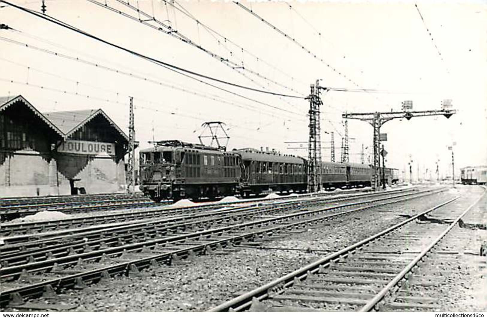 040220A TRANSPORT TRAIN CHEMIN DE FER - PHOTO BREHERET 1955 - 31 TOULOUSE - Toulouse