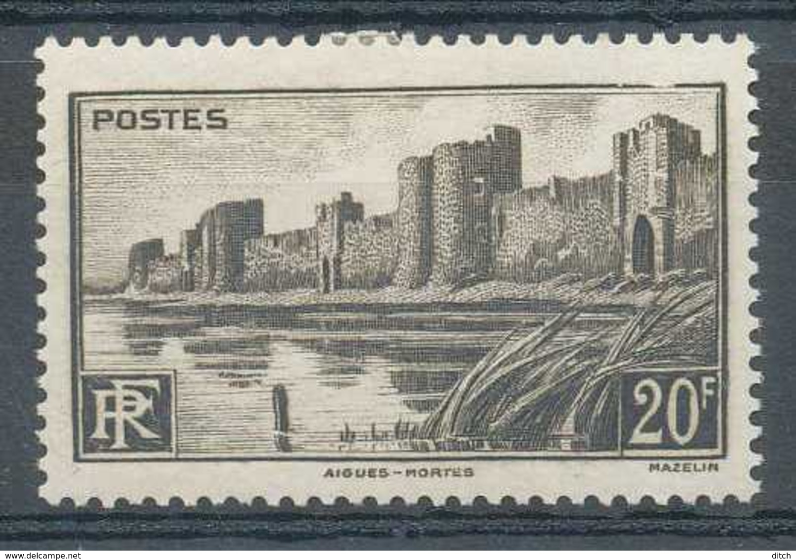 D - [69636]TB//*/Mh-N° 501-cu, Cadre Brisé En Haut. - Unused Stamps