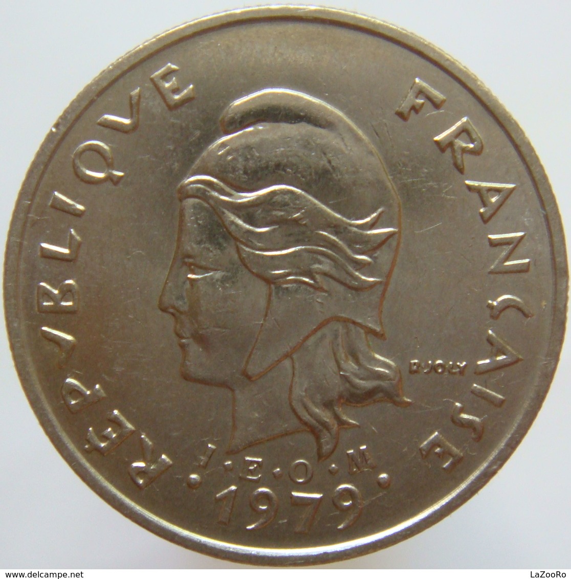 LaZooRo: French Polynesia 10 Francs 1979 XF / UNC - Französisch-Polynesien