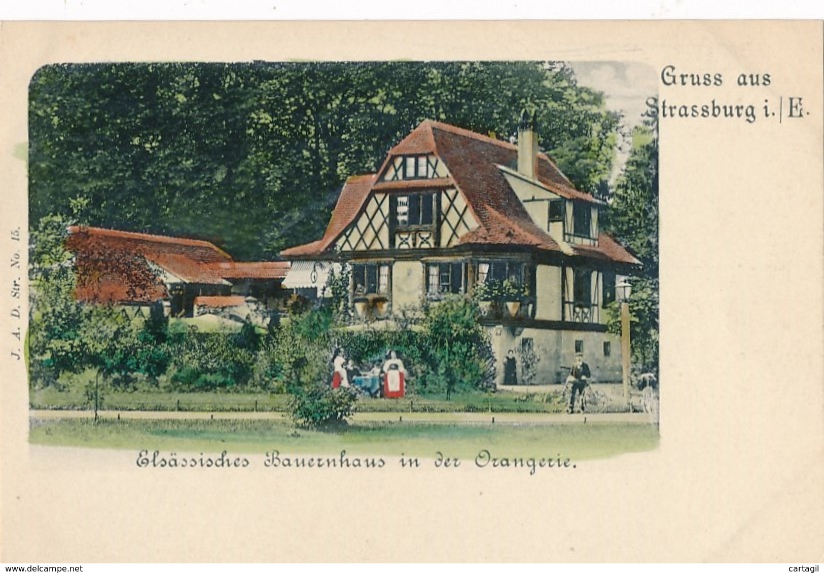 Lot -L400 -67- Strasbourg Orangerie -Belle Sélection  De 38  Cartes Postales ( Scans Et Description) - 5 - 99 Cartes