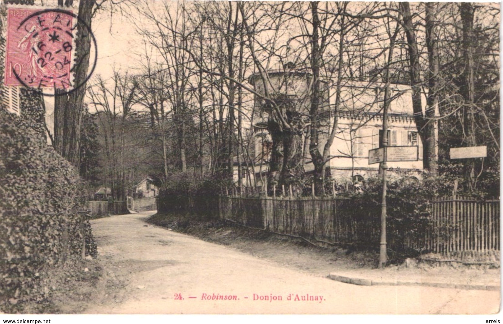 FR92 ROBINSON - 24 - Donjon D'Aulnay - Belle - Autres & Non Classés