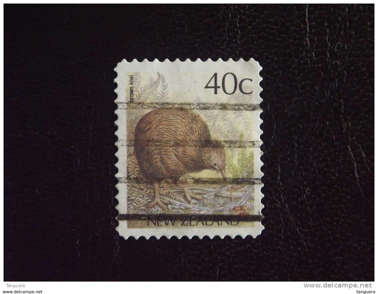 Nieuw-Zeeland Nouvelle-Zélande New Zealand  Brown Kiwi T: 13,5 Yv 1014a O - Kiwi