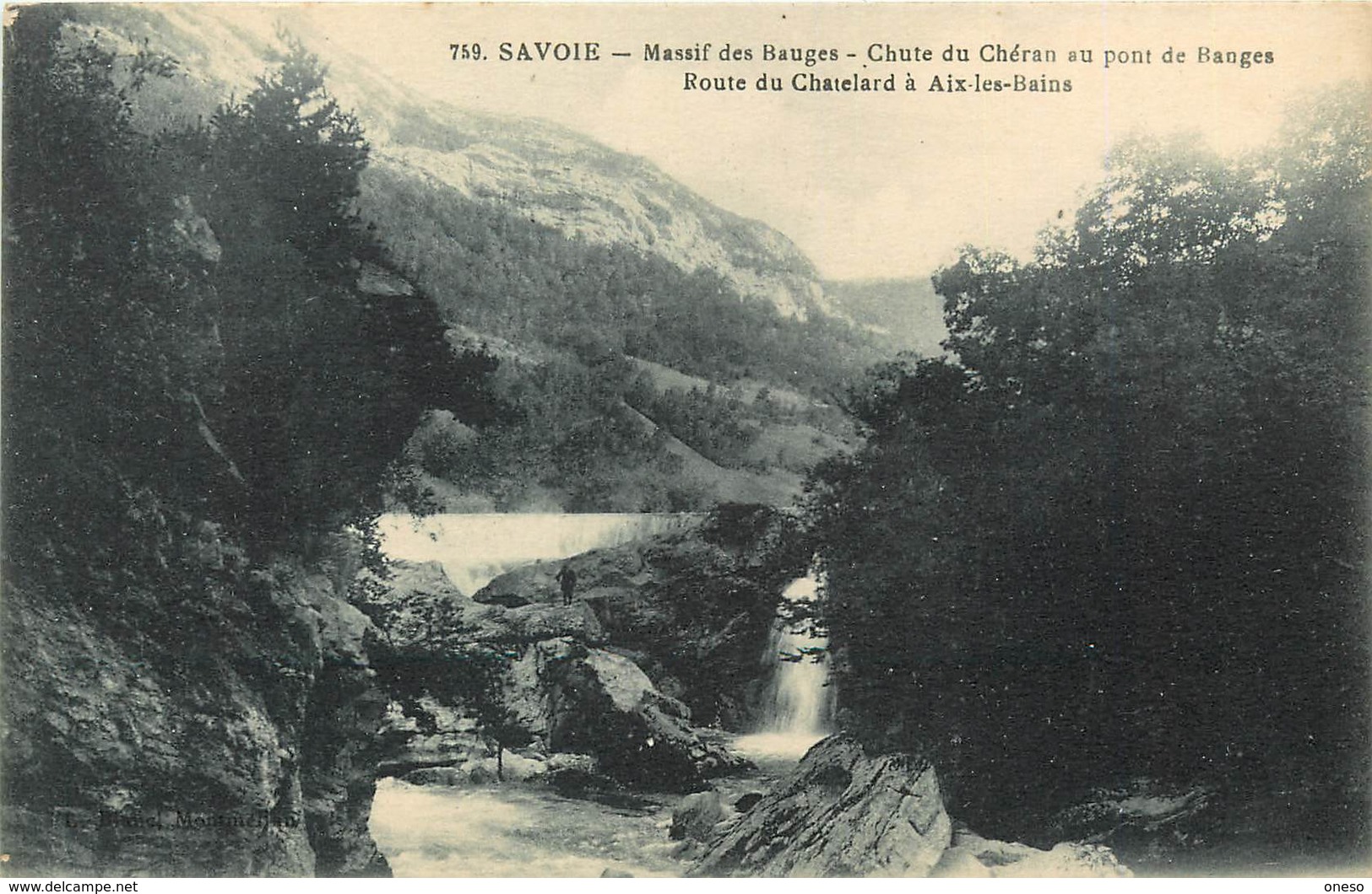 Savoie - Lot N° 462 - Lots en vrac - Lot divers du département de la Savoie - Lot de 87 cartes