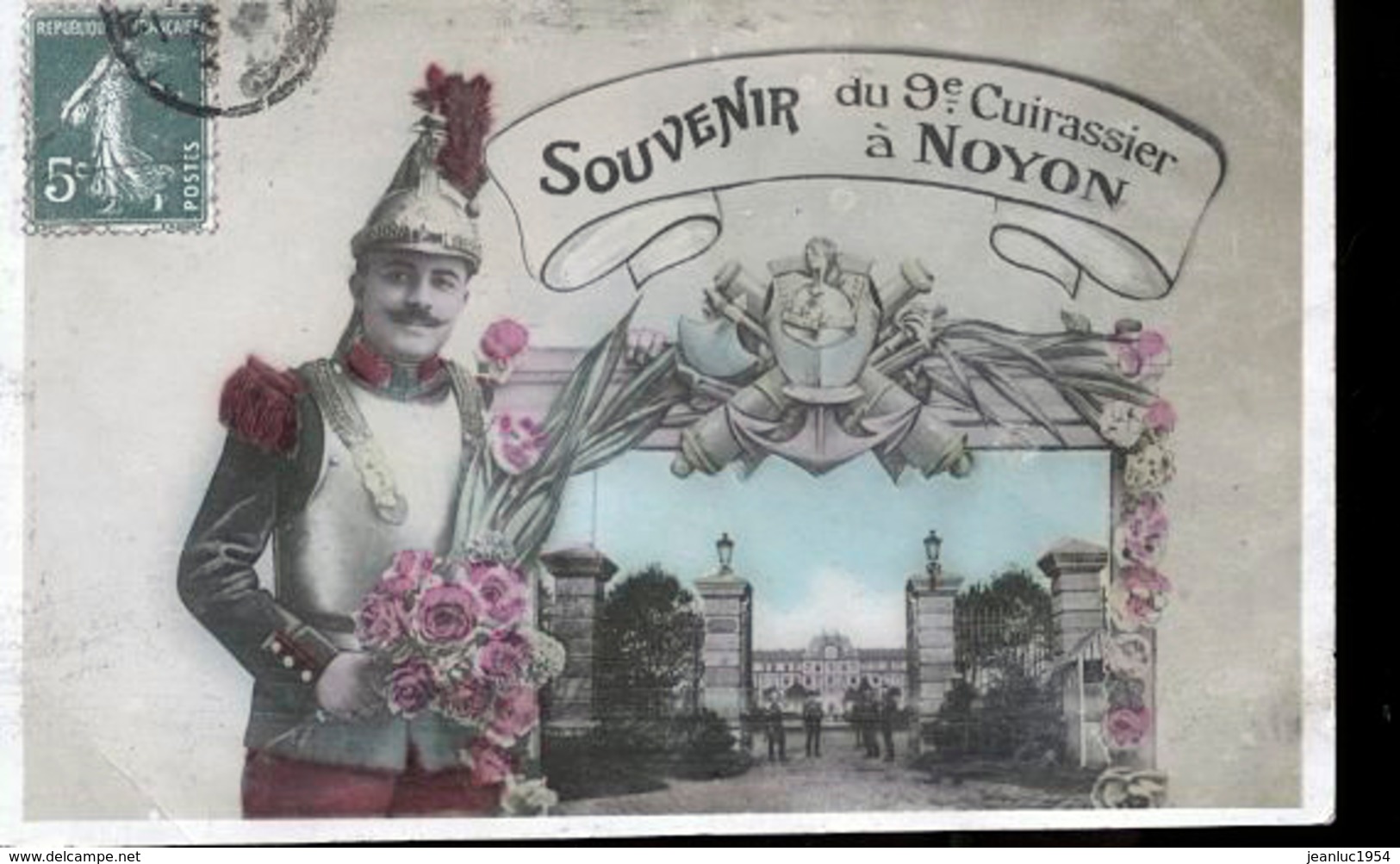 NOYON LE 9 EME CUIRASSIER - Noyon