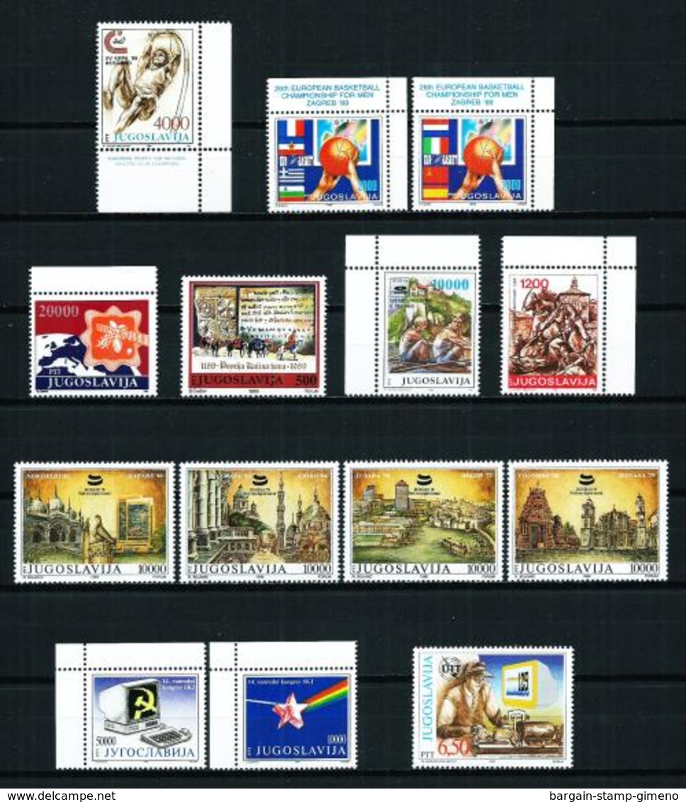 Yugoslavia LOTE (9 Series)** Cat.10,50€ - Collections, Lots & Series