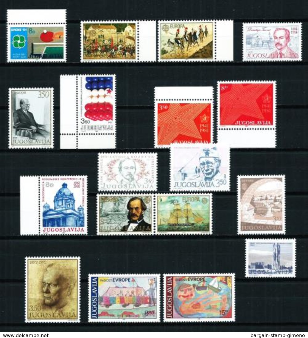 Yugoslavia LOTE (14 Series)** Cat.10€ - Colecciones & Series