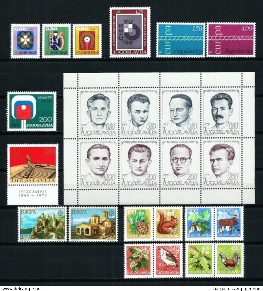 Yugoslavia LOTE 8 Series)** Cat.10,50€ - Collections, Lots & Séries