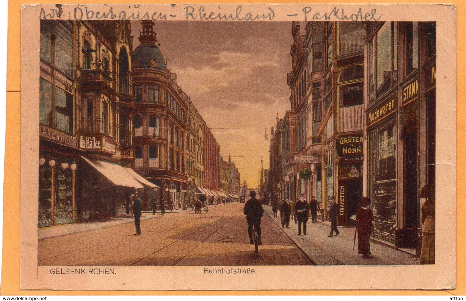 Gelsenkirchen Germany 1921 Postcard Mailed - Geilenkirchen