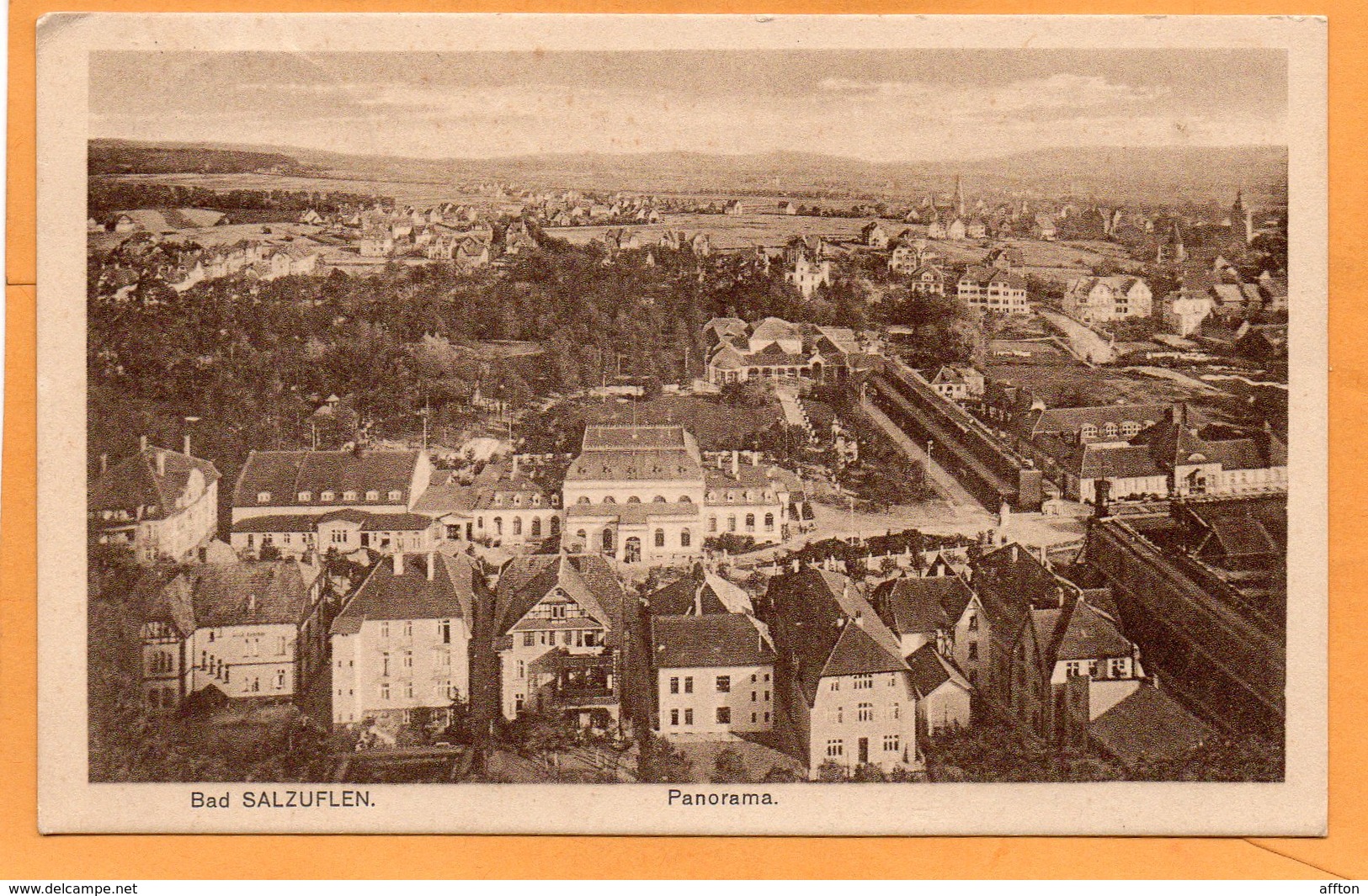 Bad Salzuflen Germany 1917 Postcard Mailed - Bad Salzuflen