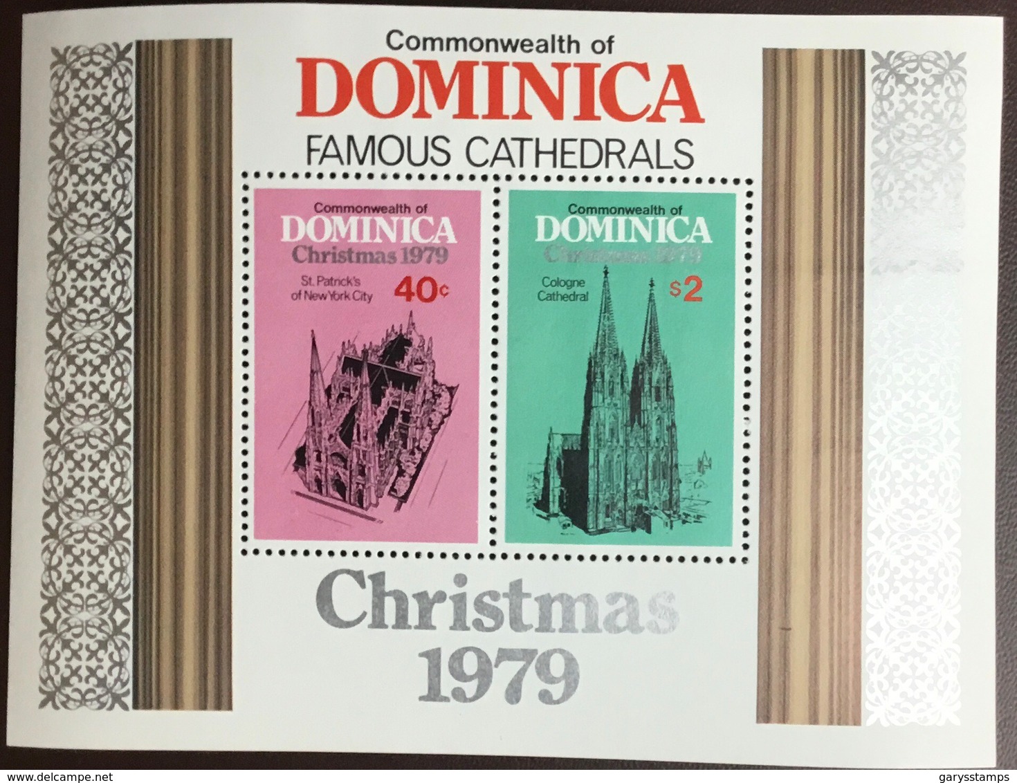 Dominica 1979 Christmas Minisheet MNH - Dominica (1978-...)