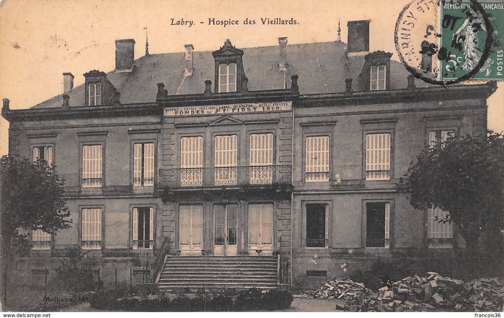 (54) Labry - Hospice Des Vieillards - 1910 - Autres & Non Classés