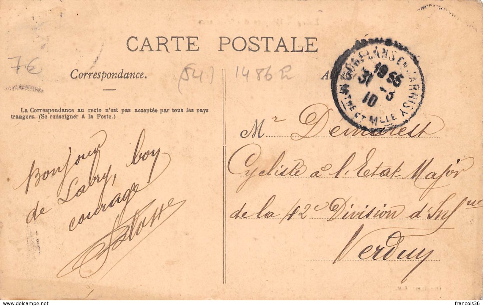 (54) Labry - Hospice Des Vieillards - 1910 - Autres & Non Classés