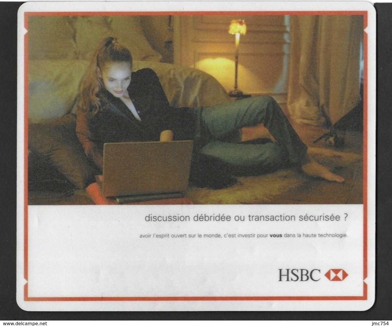 Tapis De Souris.   Banque  HSBC France. - Autres & Non Classés