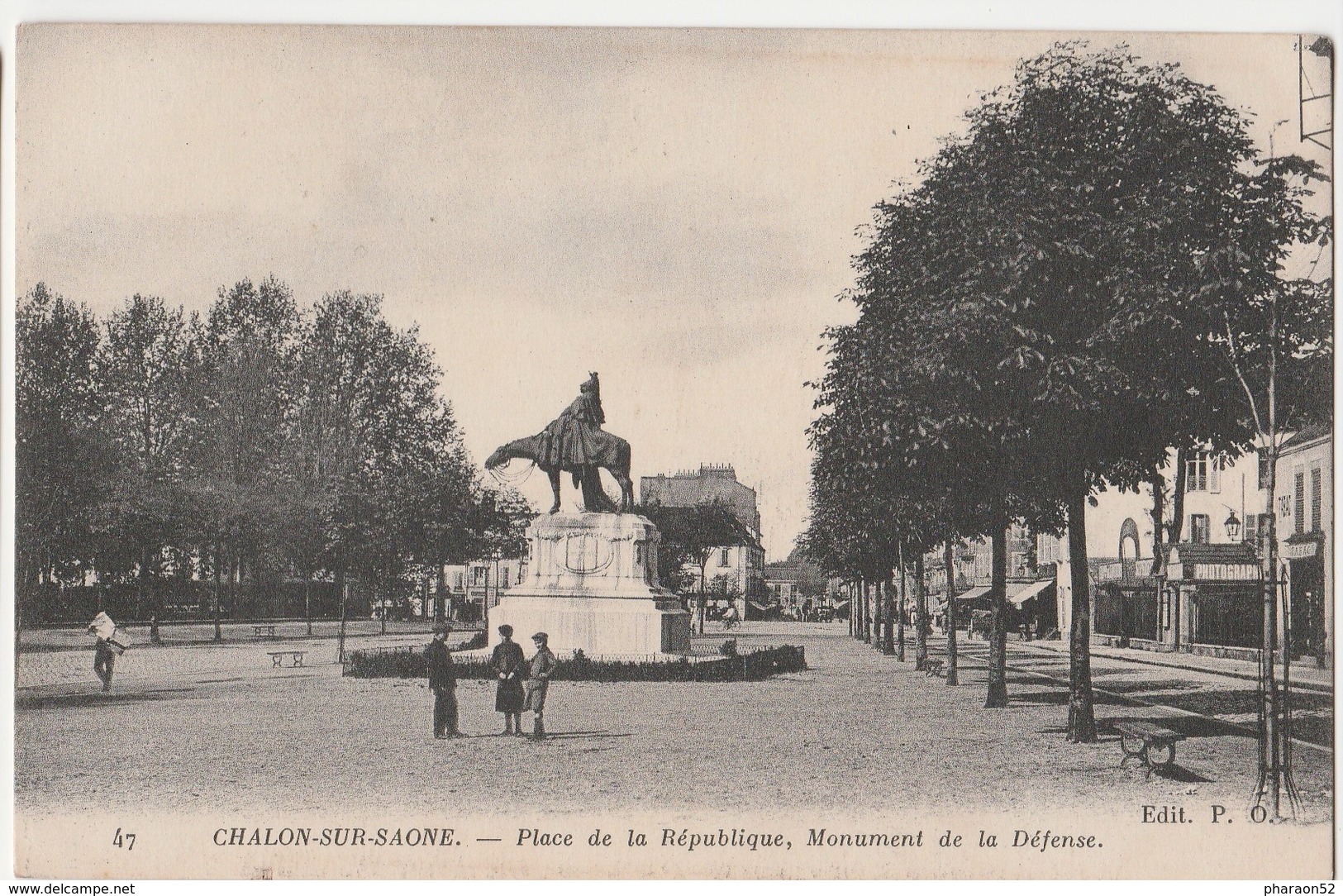 Chalon - Place De La Republique - Chalon Sur Saone