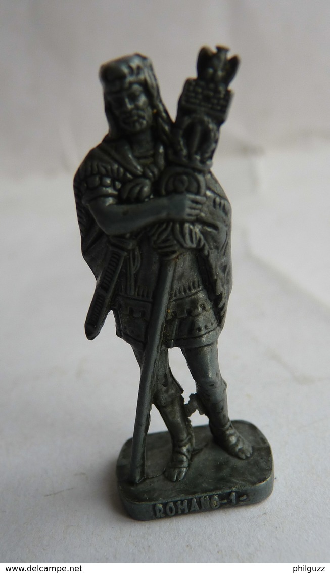 FIGURINE KINDER  METAL SOLDAT ROMAIN 100 à 300 Ap JC  1 RP PORTE ENSEIGNE 80's Fer - KRIEGER RÖMER Aquiliferi (2) - Figurines En Métal