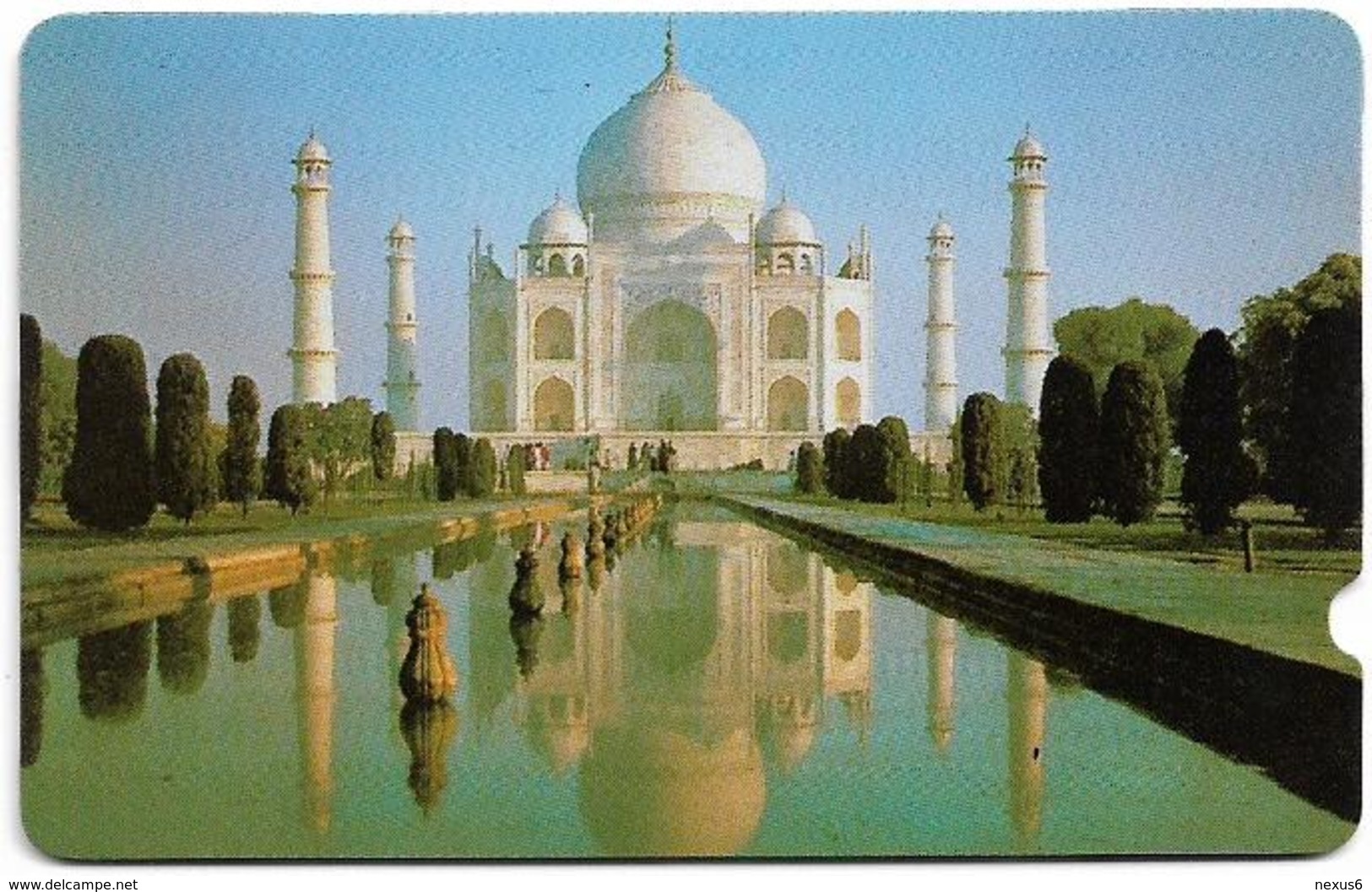 India - GPT Plessey, Taj Mahal 2EXHC000551, Used - India