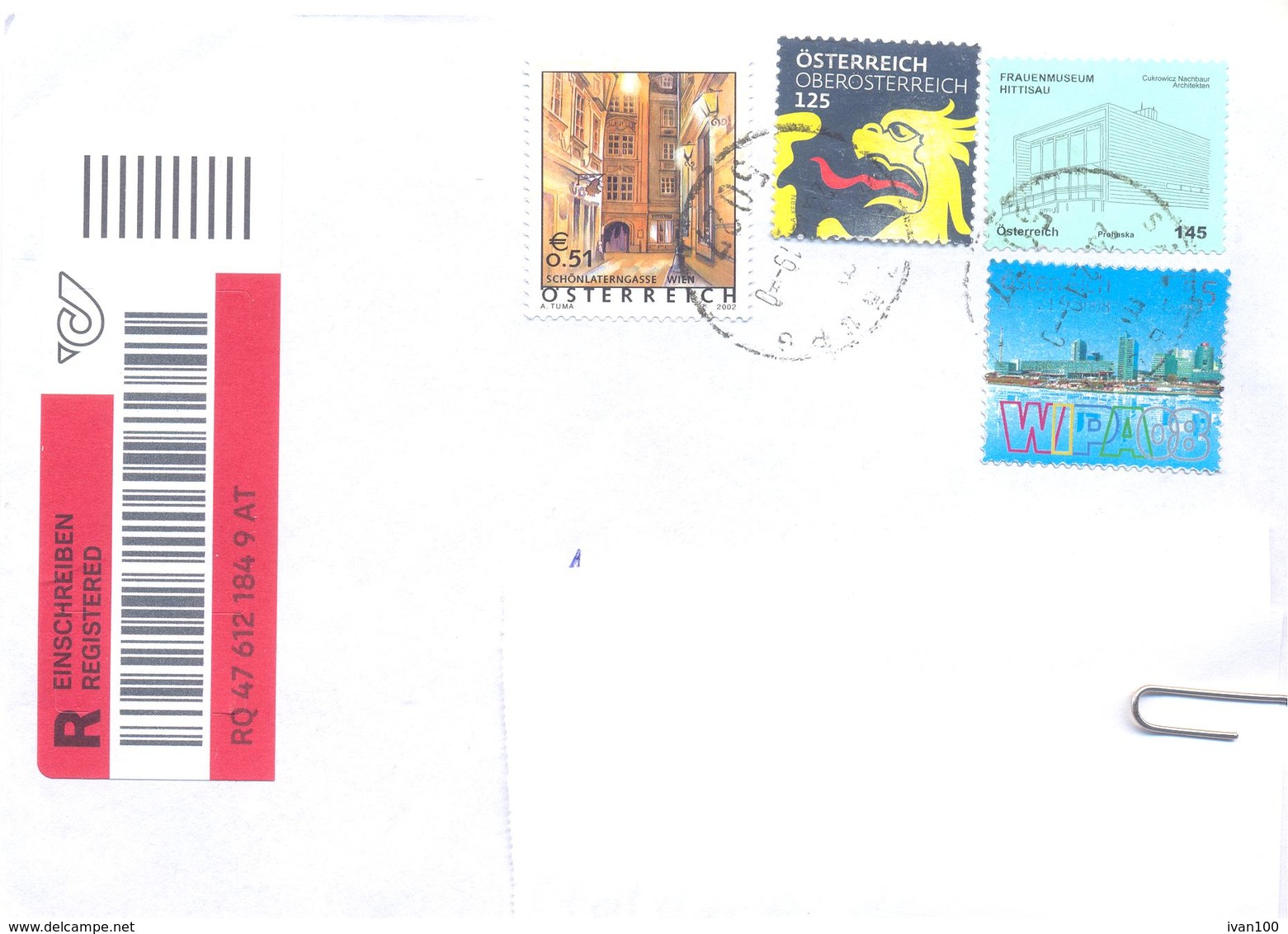 2020. Austria, The Letter Sent By Registered Prioritaire Post To Moldova - Storia Postale
