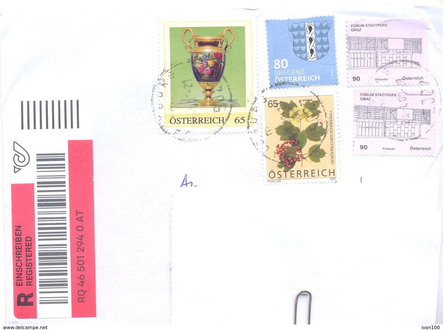 2020. Austria, The Letter Sent By Registered Prioritaire Post To Moldova - Storia Postale