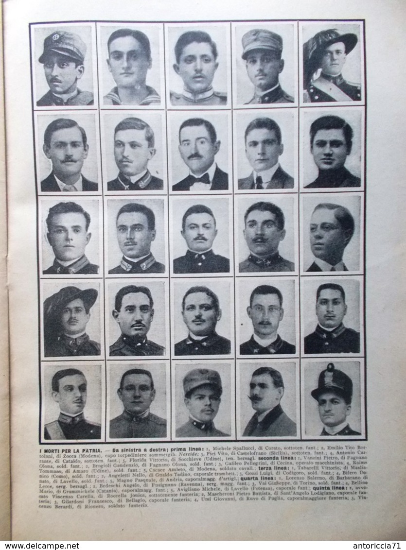 La Guerra Italiana 23 Aprile 1916 WW1 Croce Rossa Organizzazione Sanitaria Riva - Guerra 1914-18