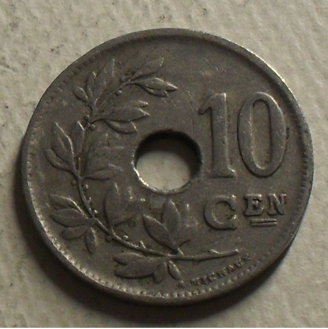 1925 - Belgique - Belgium - 10 CENTIMES, Michaux, Légende Belgie, KM 86 - 10 Cents