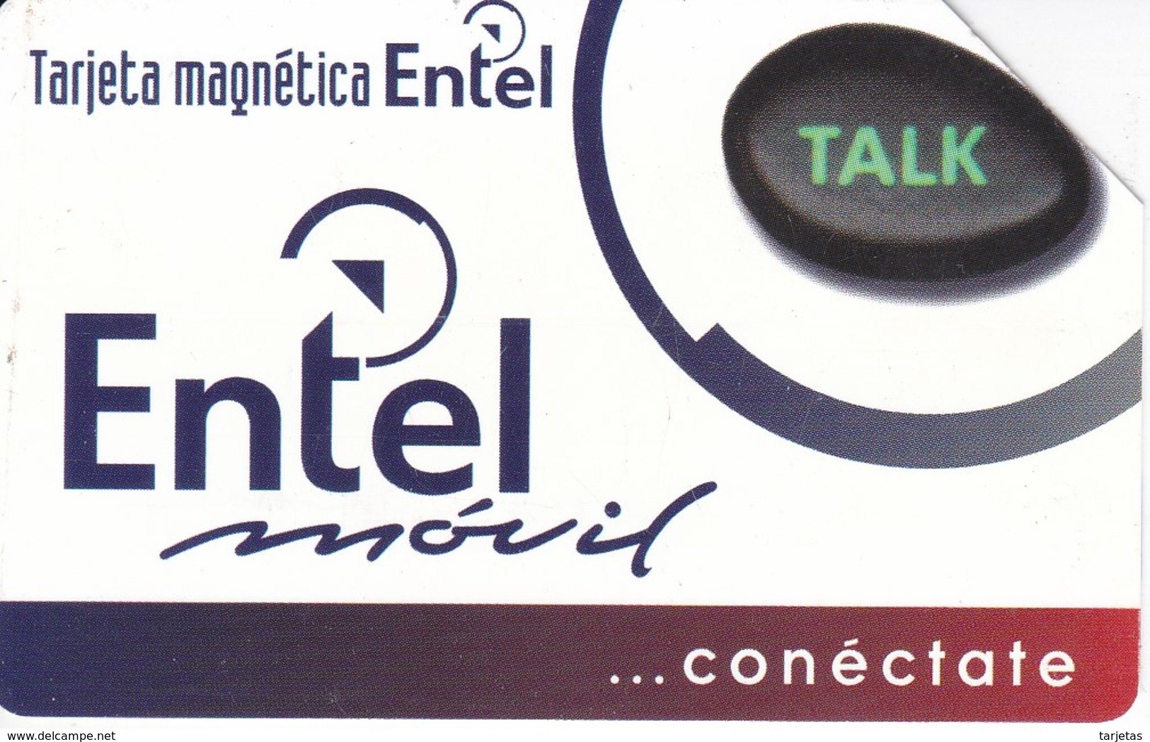 TARJETA DE BOLIVIA DE Bs 5 DE ENTEL MOVIL TIRADA 50000 - Bolivia