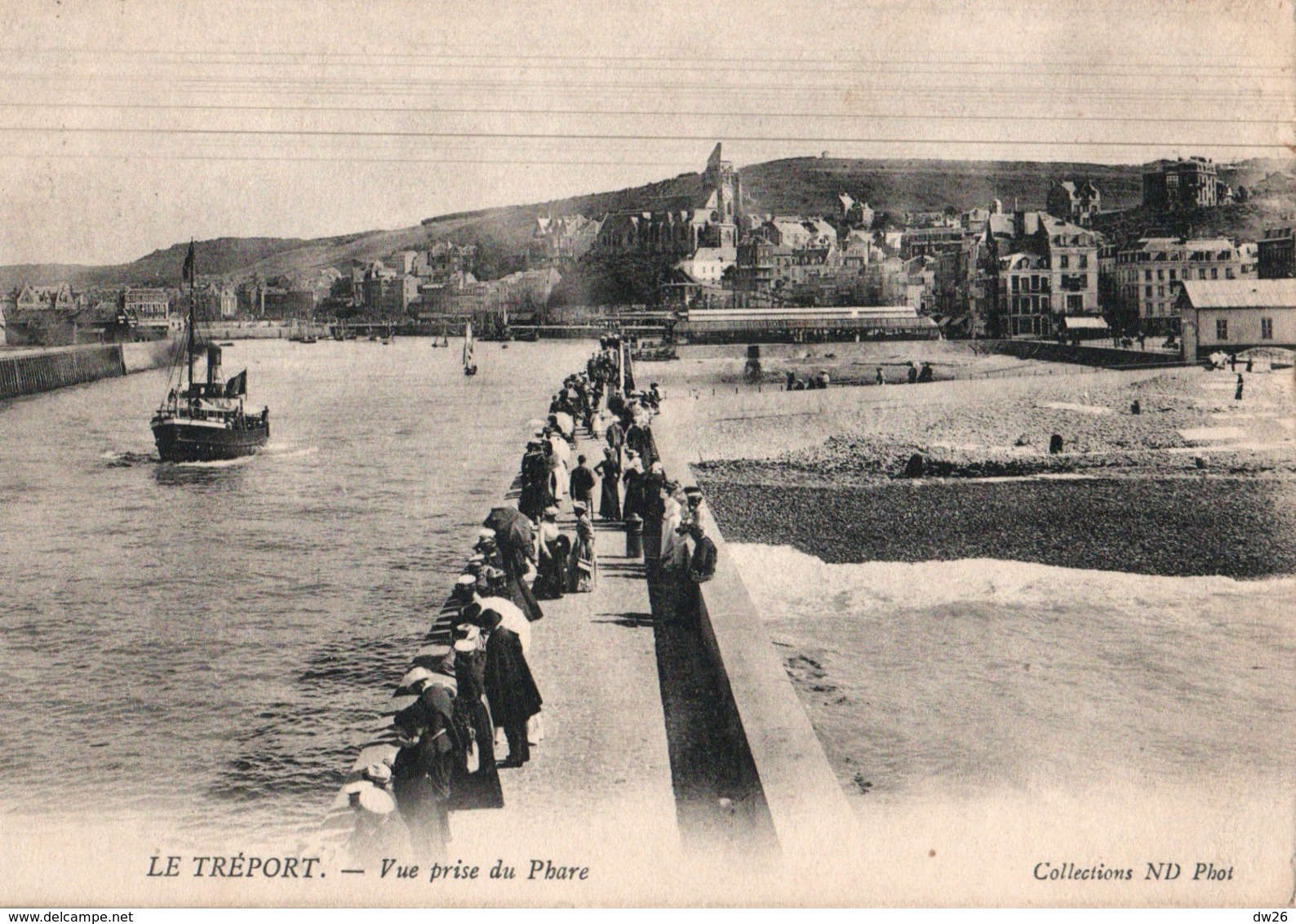 Le Tréport (Seine-Inférieure) - Vue Prise Du Phare - Collection ND Phot. - Carte N° 25 - Le Treport