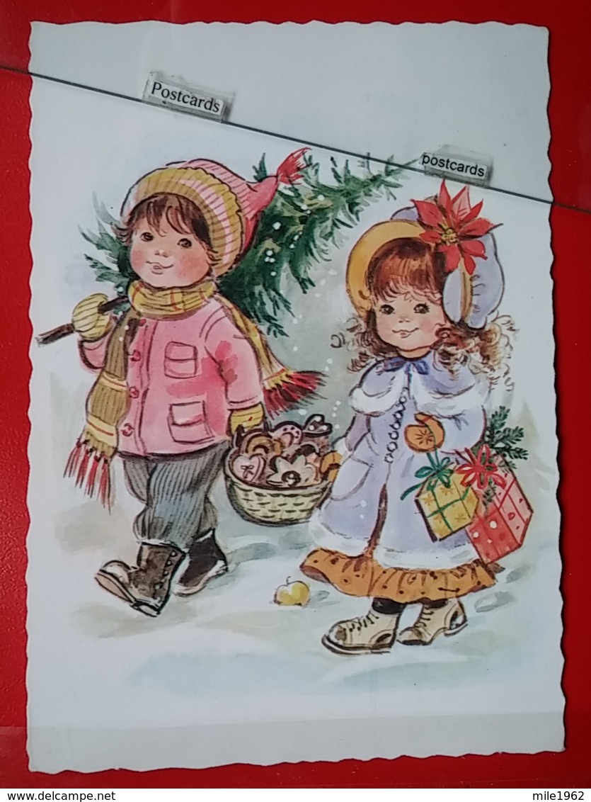 KOV 8-201 - NEW YEAR, Bonne Annee, Children, Enfant, - Nouvel An