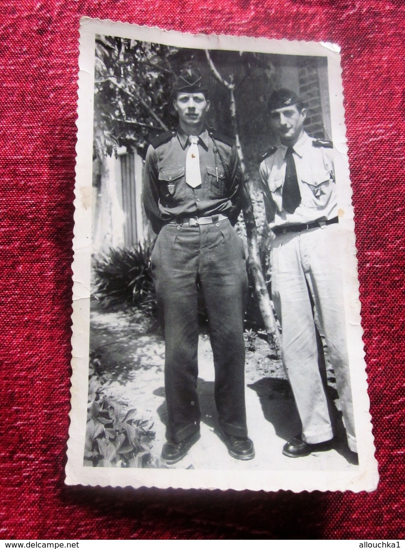 AVIATION Emile Léon AVIATEURS A ISTRES 13 ARMÉE De L'AIR FRANÇAISE Photographie Photos Photo Originale Guerre,Militaires - Guerre, Militaire