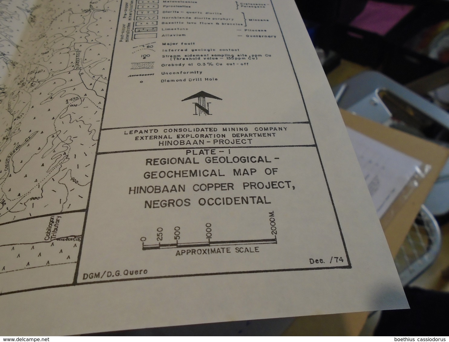 GEOLOGICAL SOCIETY OF THE PHILIPPINES VOL XXVIII SEPT 74 N° 3 PORPHYRY COOPER, HINOBAAN COOPER PROJECT (avec Cartes) - Aardwetenschappen