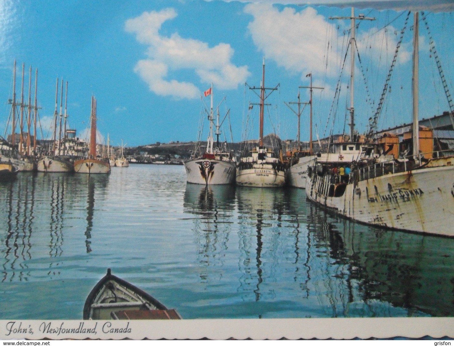 Ships Bateaux Harbour Port St Jhons New Foundland Portuguese - St. John's