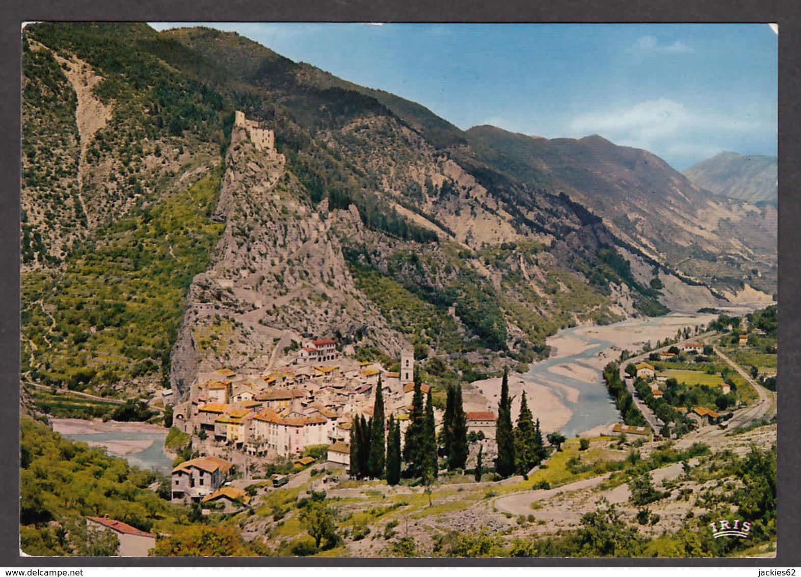 61439/ ENTREVAUX, Vue Générale Et Le Var - Autres & Non Classés