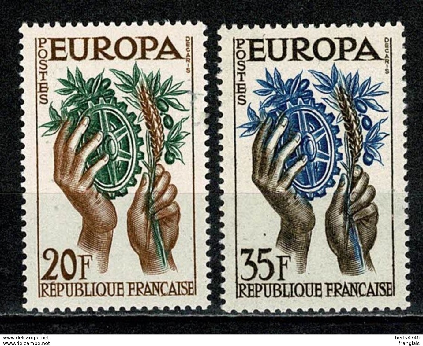 Timbres 1122 1123 Europa, Neuf Sans Charnière, Cote 2,20€ - Neufs