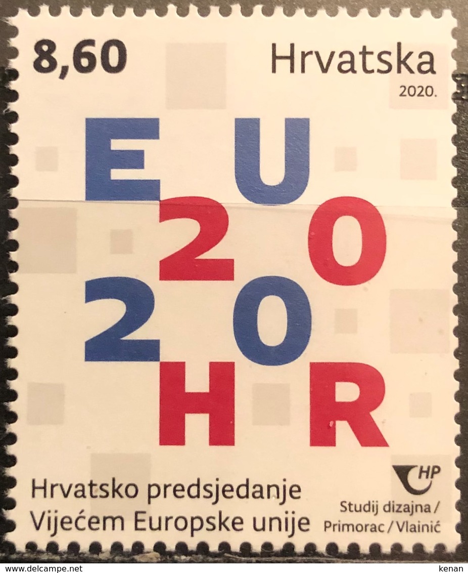 Croatia ,2020, Croatian Presidency Of The Council Of The European Union (MNH) - Croazia