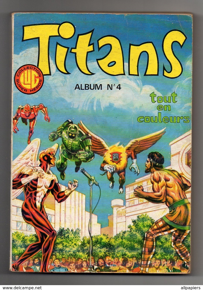 Titans Album N°32 avec Les Numéros 94 à 96 de 1987 - Titans