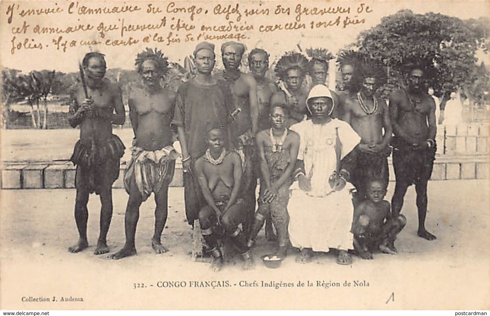 Congo Français - NOLA Chefs Indigènes - Ed. J. Audema 322. - French Congo