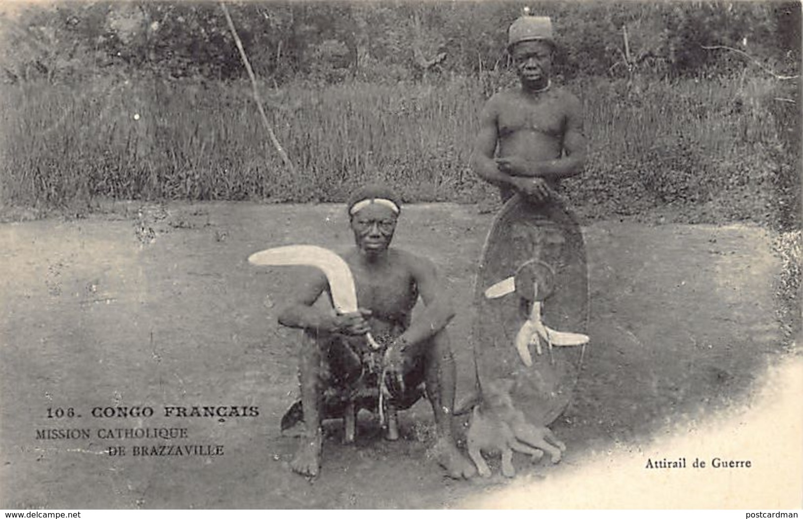 Congo Français - Attirail De Guerre - Ed. Inconnu 106. - Französisch-Kongo